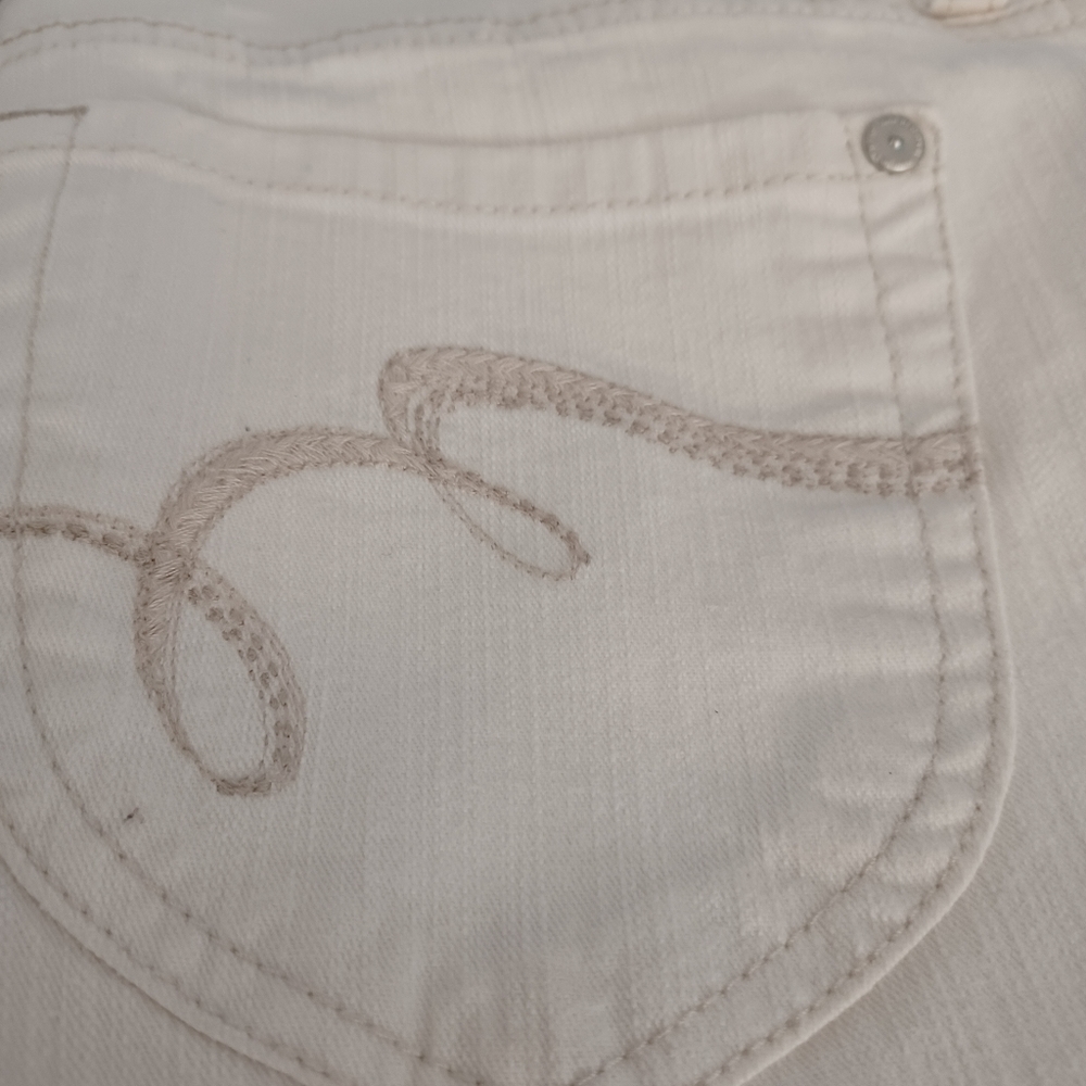 Nine West Cream Boot Cut Jeans - Picture 2 of 7